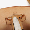 Hermes Herbag PM Vache Hunter Criss Viking Ecru Beige Naturel 2 Way Backpack With Palladium Hardware