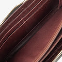Chanel Large Gusset Zip Around Black Caviar Quilted Wallet