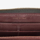 Chanel Large Gusset Zip Around Black Caviar Quilted Wallet