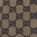 Gucci Charmy Navy GG Canvas Sherry Line Hobo Bag