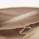 Chanel Beige East West Travel Line Chocolate Bar Flap Bag