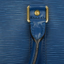 Louis Vuitton Keepall 45 Blue EPI Leather Travel Bag