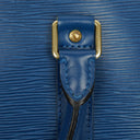 Louis Vuitton Keepall 45 Blue EPI Leather Travel Bag