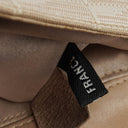 Chanel Beige East West Travel Line Chocolate Bar Flap Bag