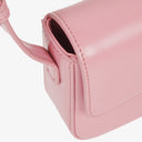 Celine Claude Long Triomphe East West Shoulder Bag Shiny Pink (Rose) Calfskin
