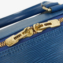 Louis Vuitton Keepall 45 Blue EPI Leather Travel Bag