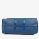 Louis Vuitton Keepall 45 Blue EPI Leather Travel Bag