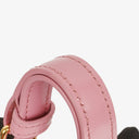 Celine Claude Long Triomphe East West Shoulder Bag Shiny Pink (Rose) Calfskin