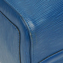 Louis Vuitton Keepall 45 Blue EPI Leather Travel Bag