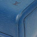 Louis Vuitton Keepall 45 Blue EPI Leather Travel Bag