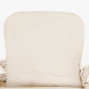 Sac à rabat en plastique blanc moderne Chanel à chaîne froissée vernie