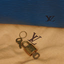 Louis Vuitton Keepall 45 Blue EPI Leather Travel Bag