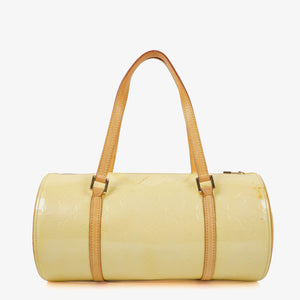 Louis Vuitton Papillon 30 Bedford Perle Monogram Vernis Leather Bag