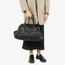 Prada Black Nappa Gaufre Leather Bag