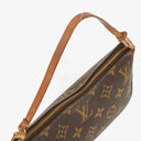 Louis Vuitton Pochette Accessoires Monogram Canvas Clutch Hand