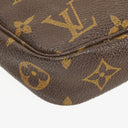 Louis Vuitton Pochette Accessoires Monogram Canvas Clutch Hand