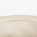 Chanel Classic Single Flap Bag White Quilted Lambskin With 24K Gold-Plated Hardware