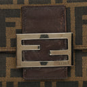 Fendi FF Logo Zucca Canvas Continental Wallet&nbsp;