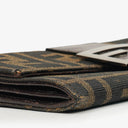 Fendi FF Logo Zucca Canvas Continental Wallet&nbsp;