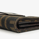 Fendi FF Logo Zucca Canvas Continental Wallet&nbsp;