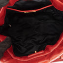 Miu Miu Vitello Lux Rosso Satchel Bag