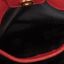 Miu Miu Vitello Lux Rosso Satchel Bag