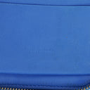 Bottega Veneta Continental Intrecciato Weave Blue Leather Wallet&nbsp;