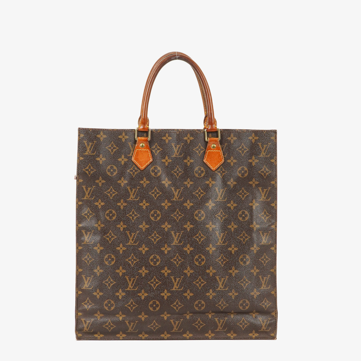 Louis Vuitton Sac Plat Monogram Canvas Bag