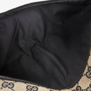 Gucci GG Multicolour Beige/Navy Monogram Canvas Belt Bag