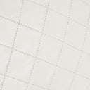 Chanel Classic Single Flap Bag White Quilted Lambskin With 24K Gold-Plated Hardware