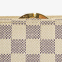 Louis Vuitton Port Feuille Vienoise Damier Azur Canvas French Purse Wallet