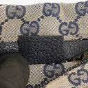 Gucci GG Multicolour Beige/Navy Monogram Canvas Belt Bag