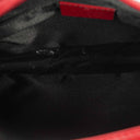 Gucci Red Monogram GG Canvas And Patent Leather Tote Bag