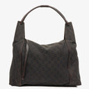 Gucci Brown GG Monogram Canvas Hobo Shoulder Bag
