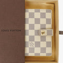 Louis Vuitton Port Feuille Vienoise Damier Azur Canvas French Purse Wallet
