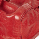Miu Miu Vitello Lux Rosso Satchel Bag