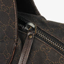 Gucci Brown GG Monogram Canvas Hobo Shoulder Bag