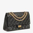 Chanel 2.55 Reissue Black Aged Calfskin Double Flap Bag