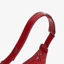 Gucci Red Monogram GG Canvas And Patent Leather Tote Bag