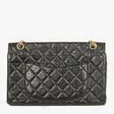 Chanel 2.55 Reissue Black Aged Calfskin Double Flap Bag