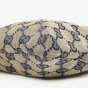 Gucci GG Multicolour Beige/Navy Monogram Canvas Belt Bag