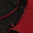 Gucci Red Monogram GG Canvas And Patent Leather Tote Bag