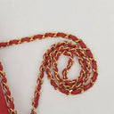 Chanel Vintage Classic Double Flap Bag in Quilted Red Lambskin with 24K Gold-Plated Hardware