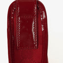 Gucci Red Monogram GG Canvas And Patent Leather Tote Bag