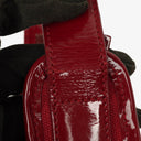 Gucci Red Monogram GG Canvas And Patent Leather Tote Bag