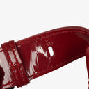 Gucci Red Monogram GG Canvas And Patent Leather Tote Bag