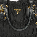 Prada Black Tessuto Gaufre Nylon Bag