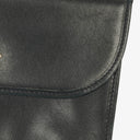 Dior Leather Chain Navy Shoulder Bag