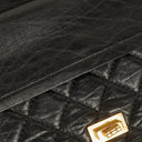 Chanel 2.55 Reissue Black Aged Calfskin Double Flap Bag