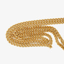 Dior Leather Chain Navy Shoulder Bag